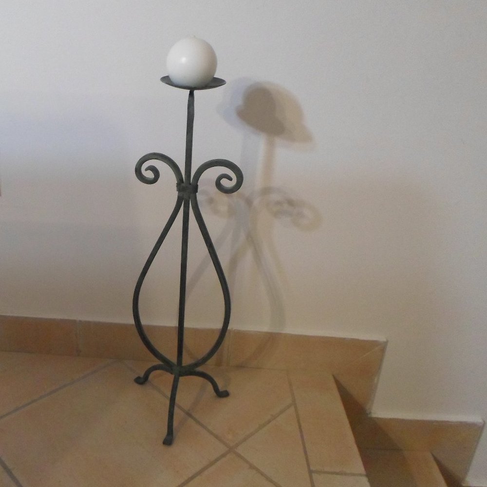 Floor Metal Candle Holder